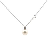 Collana Recarlo Donna in Oro bianco Perla XD 253/0950 - XD 253/0950